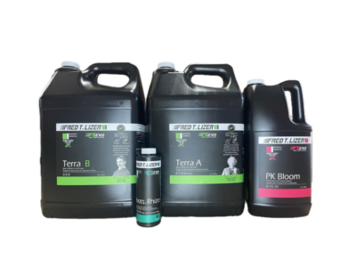 Kit de fertilisants F4 (Enracinement, Croissance et Floraison) 10L